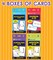 Carson Dellosa Addition, Subtraction, Division, and Multiplication Flash Cards, 4 Sets of Flashcards, Math Games for Kids 8-12, 3rd Grade Mathematics and Up
